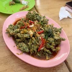 Seafood served at Seafood Malaya